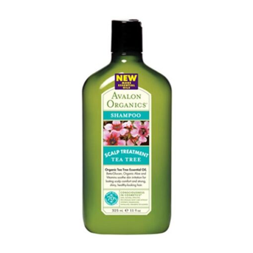 Avalon Organic Tea Tree Shampoo - Scalp Care With Beta Glucan        325ml
