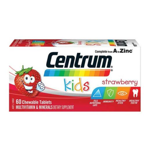 Centrum For Kids Strawberry        60 Tablets