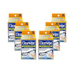 Clear Wipe Lens Cleaner Wipes        20 Soft Wipes x 6 Packs