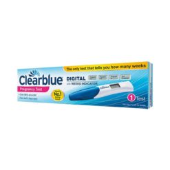 Clearblue Digital Pregnancy Test With Weeks Indicator        2 Test