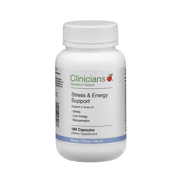 Clinicians Stress & Energy Support        60 Capsules