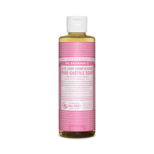 Dr Bronners Pure Castile Liquid Soap Cherry Blossom        950ml