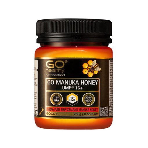 Go Manuka Honey UMF 16+ (MGO 570+) 100% New Zealand Source        250g