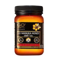 Go Manuka Honey UMF 8+ (MGO 180+) 100% New Zealand Source        250g
