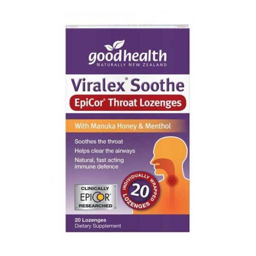 Good Health Viralex Soothe EpiCor Throat Lozenges        20 Lozenges