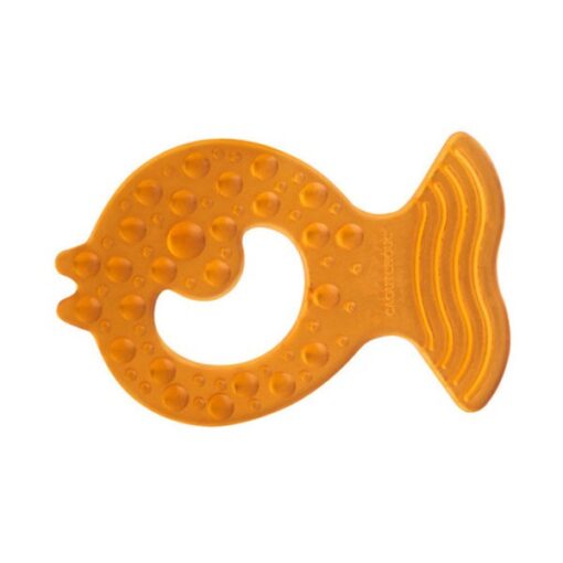 Natural Rubber Soothers Fish Teether
