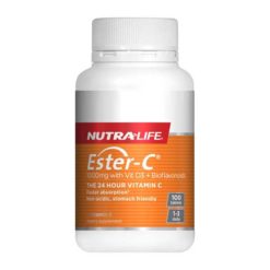 Nutra Life Ester C 1000mg + Vit D3 + Bioflavonoids        100 Tablets