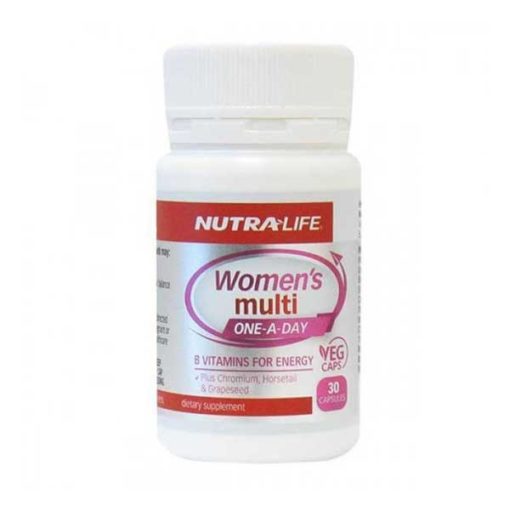 Nutra Life Womens Multi One-A-Day        30 Capsules