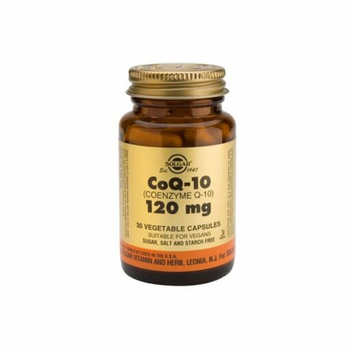 Solgar Coenzyme Q10 120mg        30 VegeCapsules