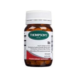 Thompsons Vitamin B6 Pyridoxine        100 Tablets