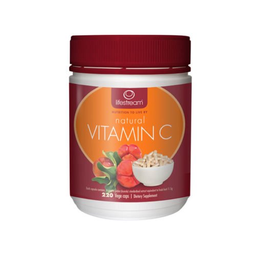 Lifestream Natural Vitamin C - Organic        220 Capsules