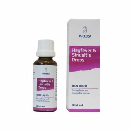 Weleda Hayfever & Sinusitis Drops (alumen Chromicum)        30ml