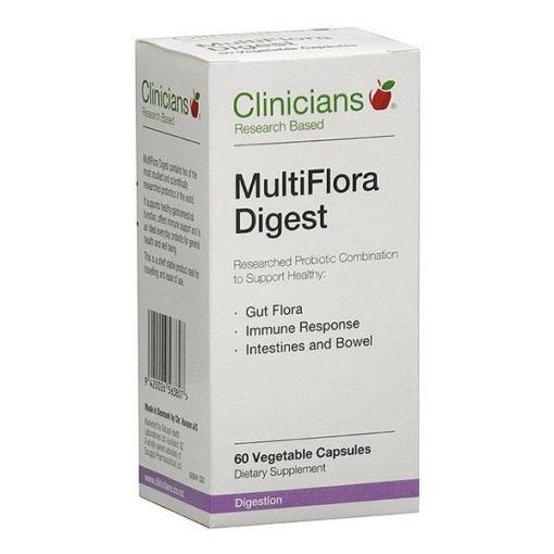 Clinicians Multiflora Digest        60 VegeCapsules