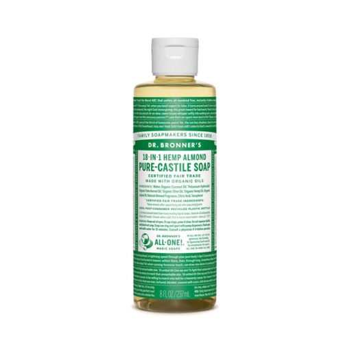 Dr Bronners Pure Castile Liquid Soap Almond        236ml