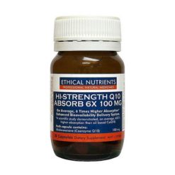 Ethical Nutrients Hi-Strength Q10 Absorb 100 Mg        30 Capsules