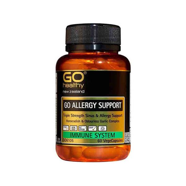 Go Allergy Support - Triple Strength        60 VegeCapsules