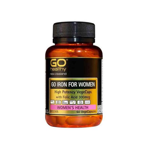 Go Iron For Women - High Potency        30 VegeCapsules