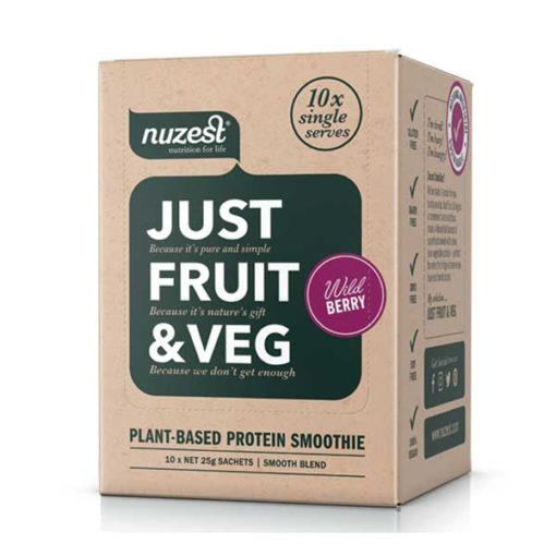 Just Fruit & Veg        10 Sachets Box