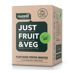 Just Fruit & Veg        10 Sachets Box