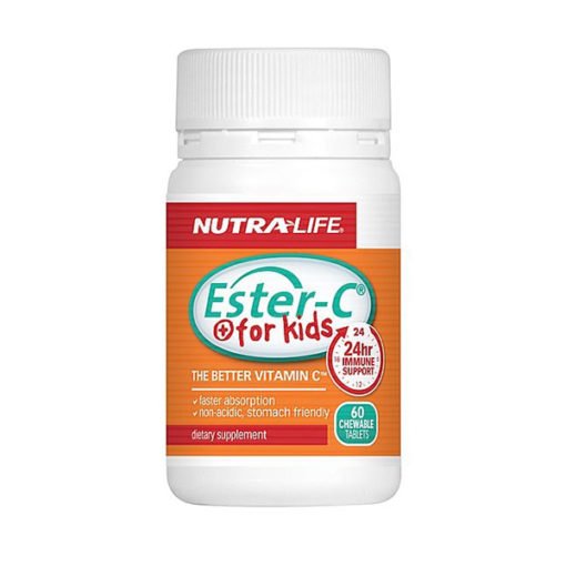 Nutra Life Ester C For Kids Chews        60 Tablets