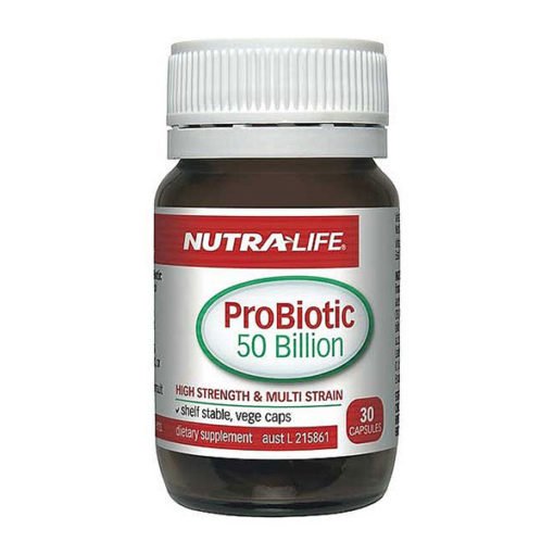 Nutra Life Probiotic 50 Billion High Strength        30 Capsules