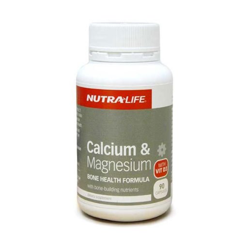 Nutra Life Calcium & Magnesium        90 Capsules