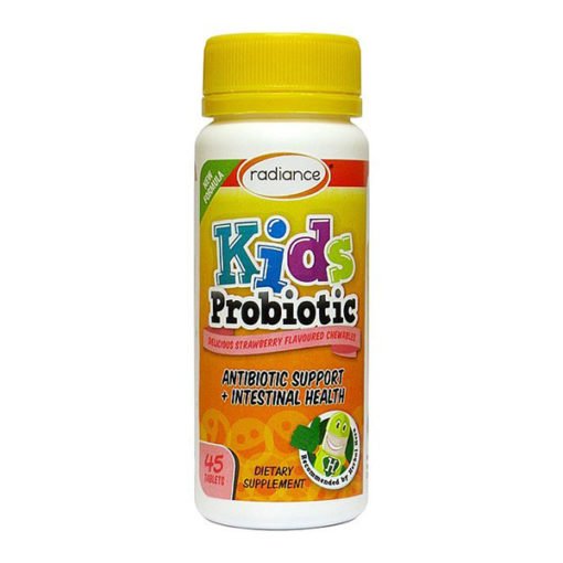 Radiance Kids Probiotic Strawberry Chewable        45 Tablets
