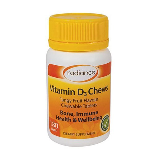 Radiance Vitamin D3 Chewable        180 Tablets