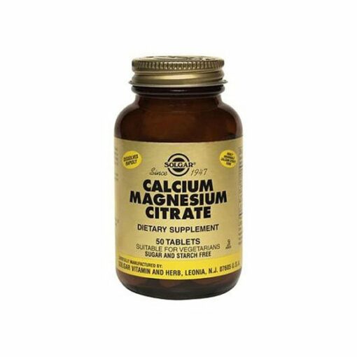Solgar Calcium / Magnesium / Citrate        100 Tablets