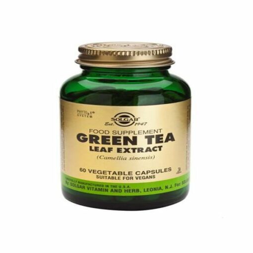 Solgar Green Tea Leaf Extract        60 VegeCapsules