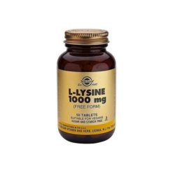 Solgar L-lysine 1000mg        50 Tablets
