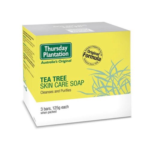 Thursday Plantation Tea Tree Skin Care Soap        3x125g